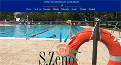 Desktop Screenshot of centrosportivosanzeno.it