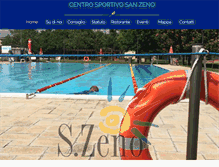 Tablet Screenshot of centrosportivosanzeno.it